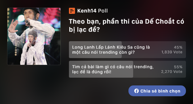 Bị nói lạc đề ở Rap Việt, Dế Choắt tự tạo luôn trend mới, HLV Wowy liền ủng hộ nhiệt tình - Ảnh 4. Bị nói lạc đề ở Rap Việt, Dế Choắt tự tạo luôn trend mới, HLV Wowy liền ủng hộ nhiệt tình - Ảnh 4.
