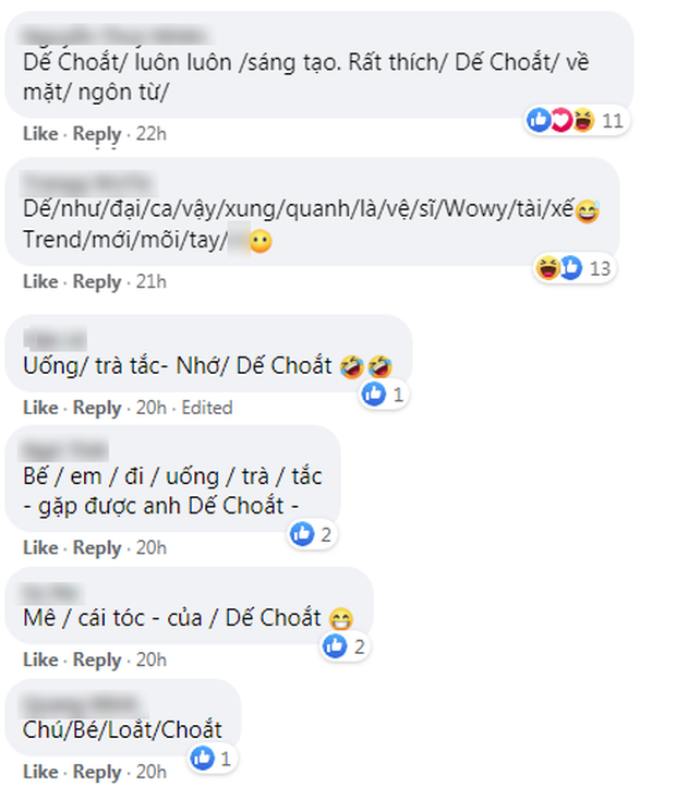 Bị nói lạc đề ở Rap Việt, Dế Choắt tự tạo luôn trend mới, HLV Wowy liền ủng hộ nhiệt tình - Ảnh 8. Bị nói lạc đề ở Rap Việt, Dế Choắt tự tạo luôn trend mới, HLV Wowy liền ủng hộ nhiệt tình - Ảnh 8.
