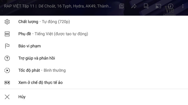 Khán giả ngơ ngác khi phụ đề tự động của Rap Việt toàn từ bậy, lỗi từ YouTube hay do chương trình thiếu sót? - Ảnh 2.