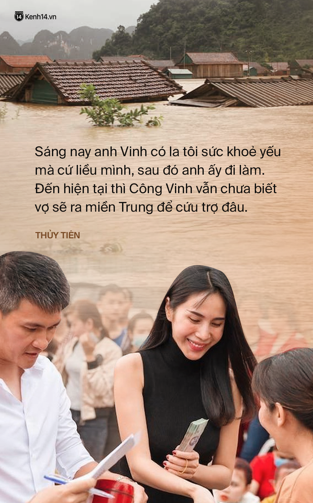 Phỏng vấn nóng Thuỷ Tiên đến Huế cứu trợ miền Trung: Đã kêu gọi được hơn 8 tỷ, bán hết hột xoàn làm từ thiện và chưa kịp báo chồng - Ảnh 5.