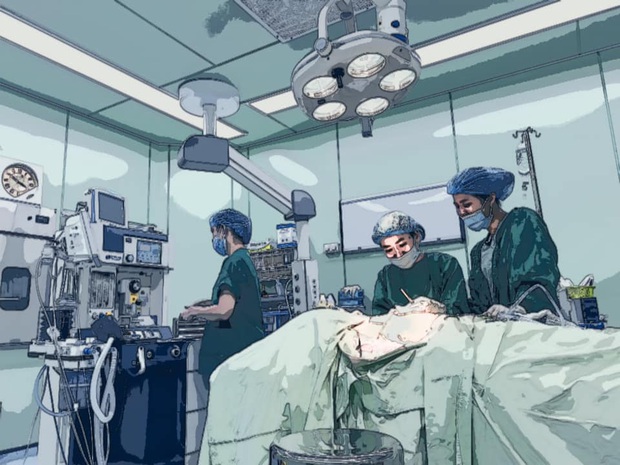 Bạn trai đồng giới phẫu thuật cắt ngực, Miko Lan Trinh túc trực trong phòng mổ động viên suốt 2 tiếng - Ảnh 4. Bạn trai đồng giới phẫu thuật cắt ngực, Miko Lan Trinh túc trực trong phòng mổ động viên suốt 2 tiếng - Ảnh 4.