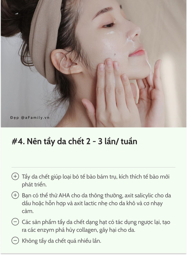 12 điều bác sĩ da liễu muốn các chị em nhớ kỹ để mặt tiền sáng mịn: Da đẹp không phải tự nhiên mà có! - Ảnh 4.