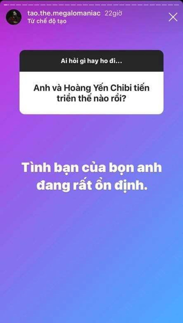 Rộ tin Hoàng Yến Chibi hẹn hò rapper Táo: Bằng chứng thì quá đáng ngờ nhưng người trong cuộc phản ứng thế nào? - Ảnh 5.