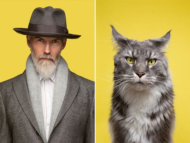 Bộ ảnh chứng minh chủ và thú cưng chung sống càng lâu càng giống nhau - Ảnh 5.