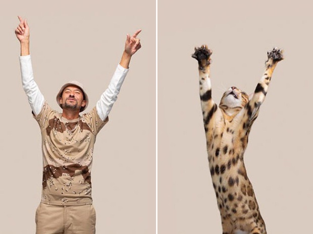 Bộ ảnh chứng minh chủ và thú cưng chung sống càng lâu càng giống nhau - Ảnh 10.