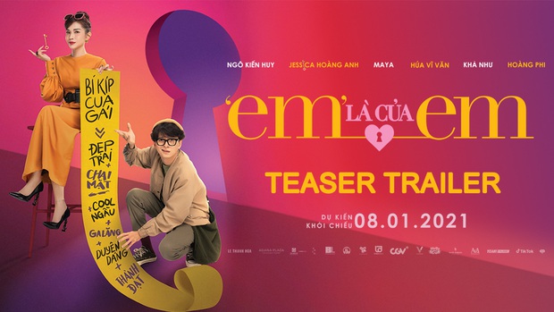 Gái xinh lấp ló ở teaser Em Là Của Em khiến netizen thắc mắc: Jessica là ai mà vai vế ngang hàng trên poster với Ngô Kiến Huy vậy cà? - Ảnh 8.