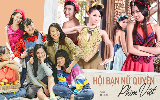 6 hội bạn nữ quyền oanh tạc phim Việt: Băng nào cũng dư thừa nhan sắc, không giàu có cũng cực tài giỏi - Ảnh 1.