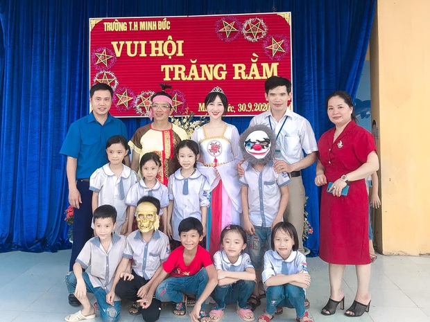 Cô giáo 9X xinh đẹp gây bão MXH ngày Trung thu, dân mạng rần rần thốt lên: Chị Hằng giáng trần đây rồi! - Ảnh 2.