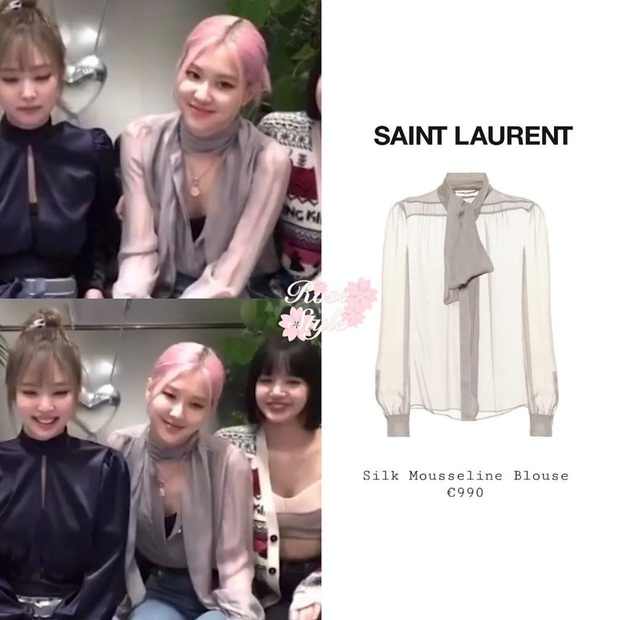 Rosé diện áo xuyên thấu nhưng không phô phang như người mẫu là nhờ áo 2 dây đen, bạn nên học theo để có style tinh tế - Ảnh 2.