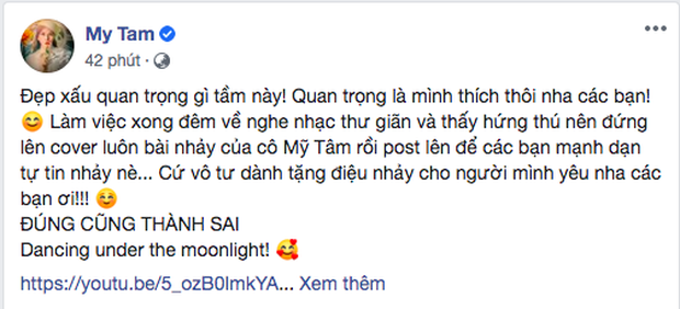 Mỹ Tâm tiếp tục trúng lời nguyền vũ đạo của chính mình, khẳng định nhảy đẹp hay xấu không quan trọng! - Ảnh 1.