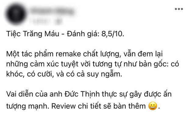 Netizen review nóng Tiệc Trăng Máu: Bom tấn Việt tròn trịa nhất năm, phim hay ăn đứt bản Hàn nha! - Ảnh 6. Netizen review nóng Tiệc Trăng Máu: Bom tấn Việt tròn trịa nhất năm, phim hay ăn đứt bản Hàn nha! - Ảnh 6.