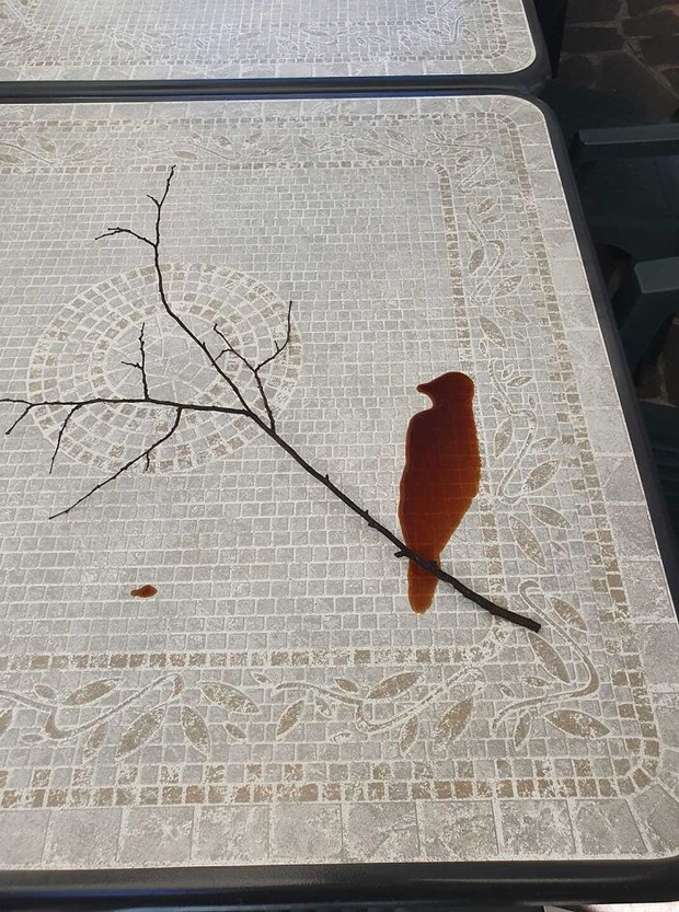 Những lần dân mạng chứng kiến “vật thể lạ” xuất hiện trong ly cà phê của mình, trí tưởng tượng phong phú lắm mới nhận ra được - Ảnh 11.