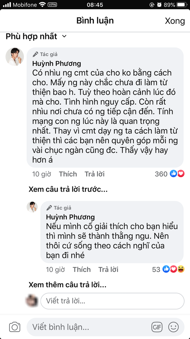 Đoàn thiện nguyện bị trách vì quăng quà cứu trợ cho người dân miền Trung, Huỳnh Phương phải livestream lên tiếng làm rõ - Ảnh 4.