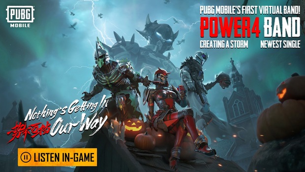 Đua đòi với LMHT, PUBG Mobile ra mắt nhóm nhạc ảo đầu tiên mang tên Power4 - Ảnh 1.