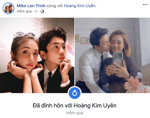 Miko Lan Trinh bất ngờ công khai đính hôn với bạn trai chuyển giới - Ảnh 2.