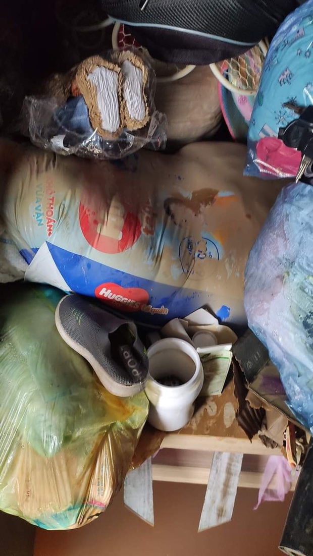 Khung cảnh nhà cửa tan hoang sau trận đại hồng thuỷ ở Quảng Bình: Tài sản bị ngâm nước nhầy nhụa bùn đất, thóc mọc mầm, vật nuôi chết hàng loạt - Ảnh 6.