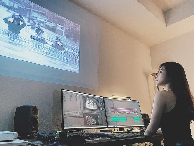 Hương Tràm nén đau thương ở Mỹ vì không thể về khi bạn thân mất, ghép tâm tư vào sản phẩm âm nhạc mới hướng về miền Trung - Ảnh 2.