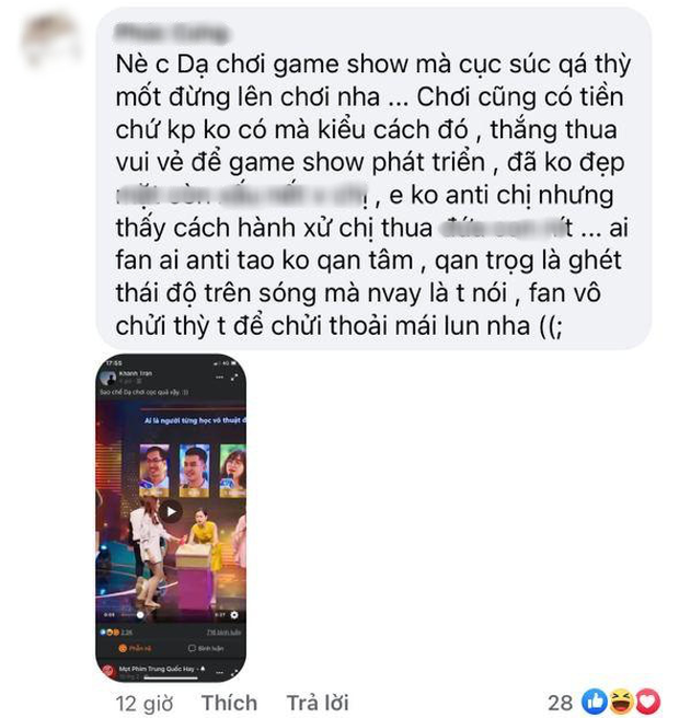 Lâm Vỹ Dạ bị netizen khủng bố trang cá nhân, tố có thái độ khó ở ngay trên sóng truyền hình - Ảnh 3.