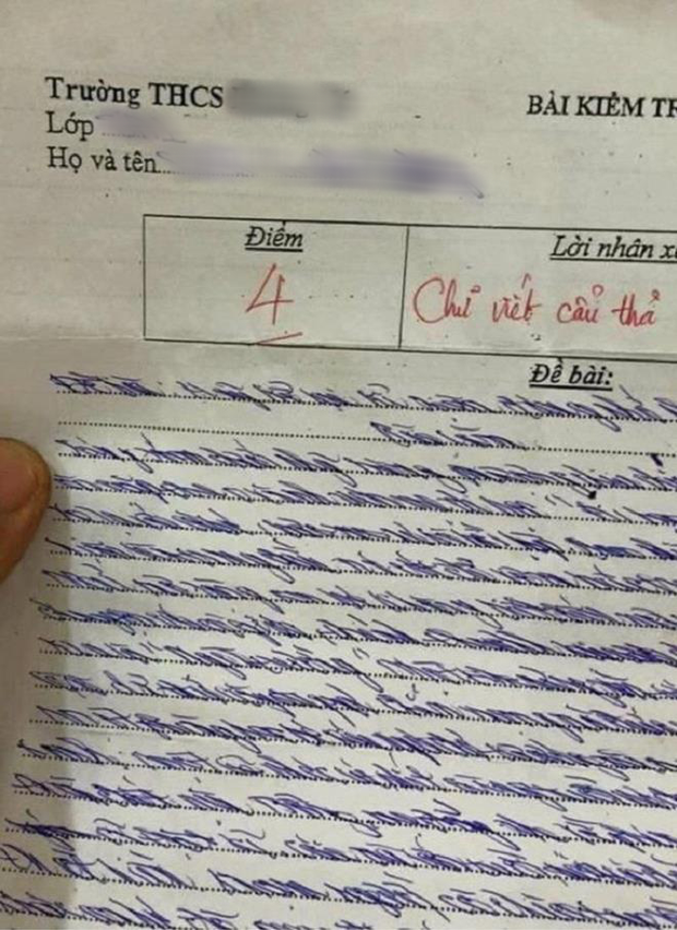 Mượn vở của bạn chép bài, nam sinh khóc thét vì chữ ngả chữ nghiêng, xấu hơn gà bới - Ảnh 3.