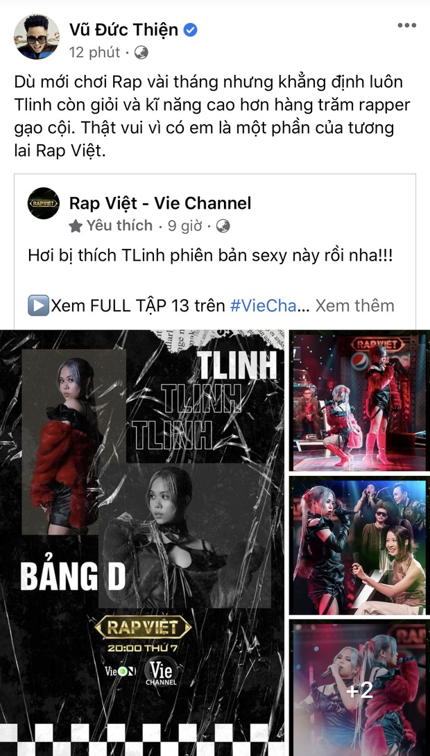 Đôi trẻ Tlinh - MCK khiến hội sợ vợ JustaTee - Rhymastic cùng Wowy �mê ra mặt, khen hết lời từ trong show đến ngoài đời - Ảnh 9.