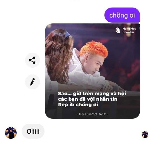Tage năn nỉ các fan bình tĩnh khi bị spam loạt tin nhắn: Rep inbox chồng ơi sau vòng 3 Rap Việt - Ảnh 3. Tage năn nỉ các fan bình tĩnh khi bị spam loạt tin nhắn: Rep inbox chồng ơi sau vòng 3 Rap Việt - Ảnh 3.