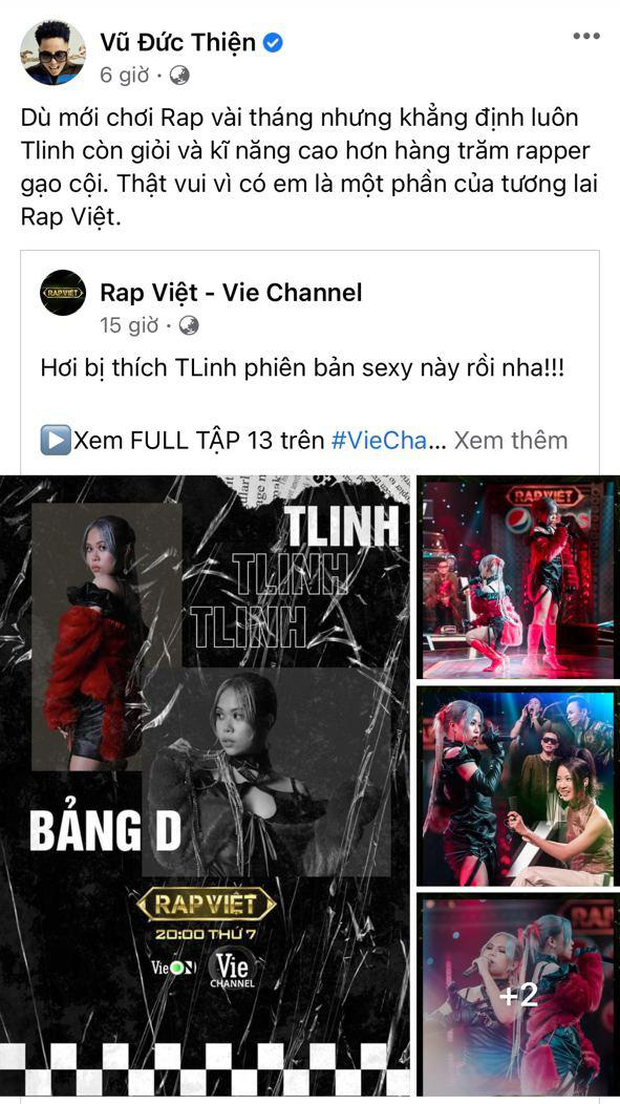 Rhymastic khen Tlinh giỏi hơn rapper gạo cội, tuyên bố lyrics của Gonzo khiến chính mình cũng thấy ngại nhưng có vẻ là khen hơi lố? - Ảnh 6.