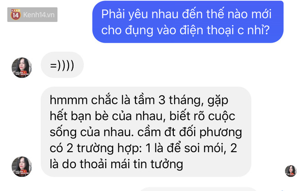 Yêu nhiều đến mức nào mới sẵn sàng cho người ta đụng vào điện thoại? - Ảnh 3. Yêu nhiều đến mức nào mới sẵn sàng cho người ta đụng vào điện thoại? - Ảnh 3.