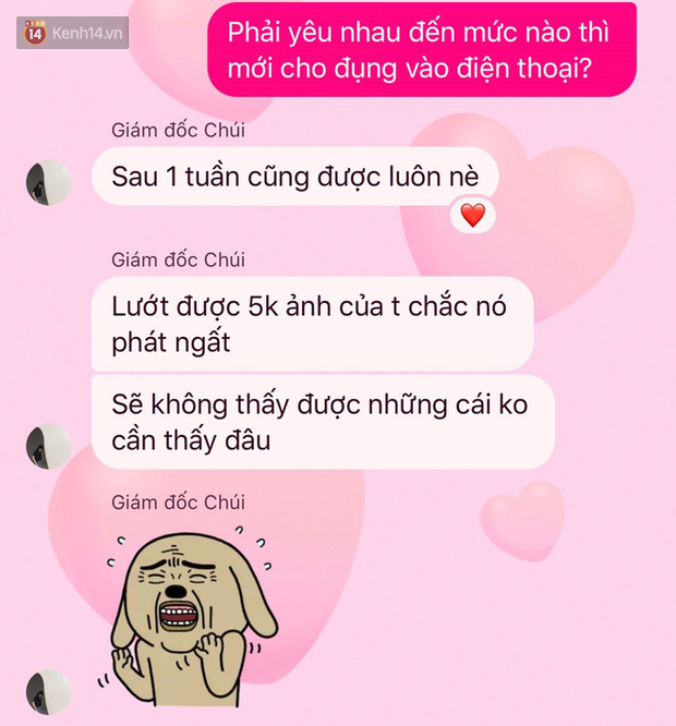 Yêu nhiều đến mức nào mới sẵn sàng cho người ta đụng vào điện thoại? - Ảnh 8. Yêu nhiều đến mức nào mới sẵn sàng cho người ta đụng vào điện thoại? - Ảnh 8.