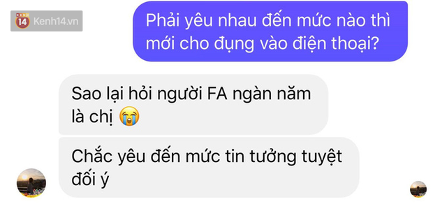 Yêu nhiều đến mức nào mới sẵn sàng cho người ta đụng vào điện thoại? - Ảnh 19. Yêu nhiều đến mức nào mới sẵn sàng cho người ta đụng vào điện thoại? - Ảnh 19.