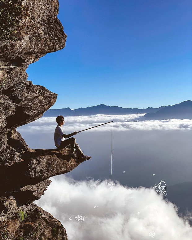 Netizens are searching for the most beautiful cloud hunting place in Vietnam: Seeing the photos, but thinking "fairy scene" in real life, not everyone can check-in - Photo 4.
