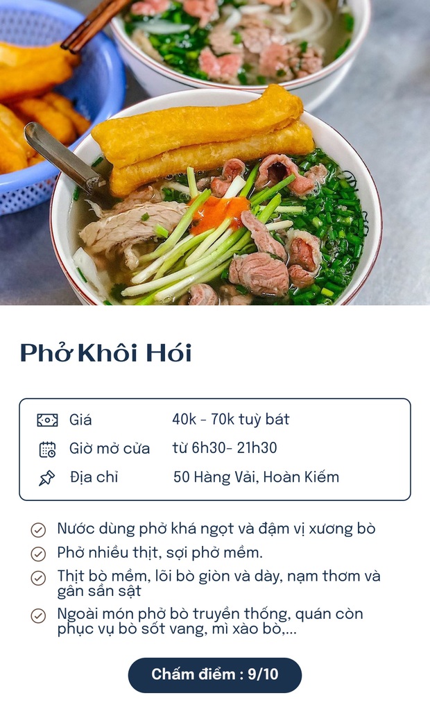 Chấm điểm 7 quán phở nổi tiếng nhất Hà Nội: Sợi phở dai, thịt bò mềm, qua hàng chục năm vẫn đỉnh như ngày đầu! - Ảnh 1.