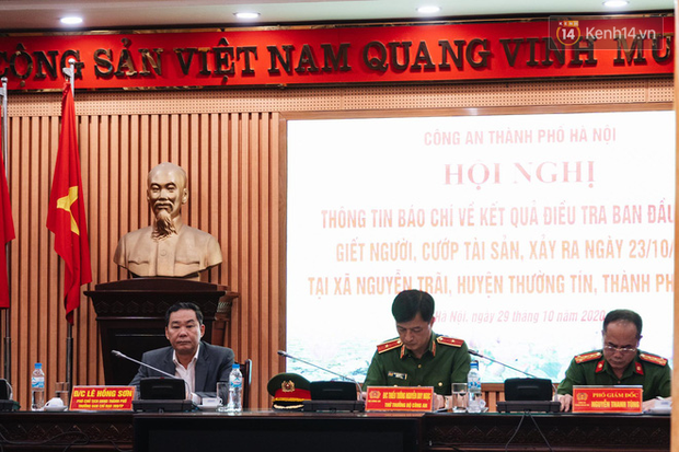 Họp báo vụ nữ sinh HV Ngân hàng bị sát hại: Đối tượng Trung đã cai nghiện về, lưu manh và có nhiều thủ đoạn chống đối - Ảnh 1.
