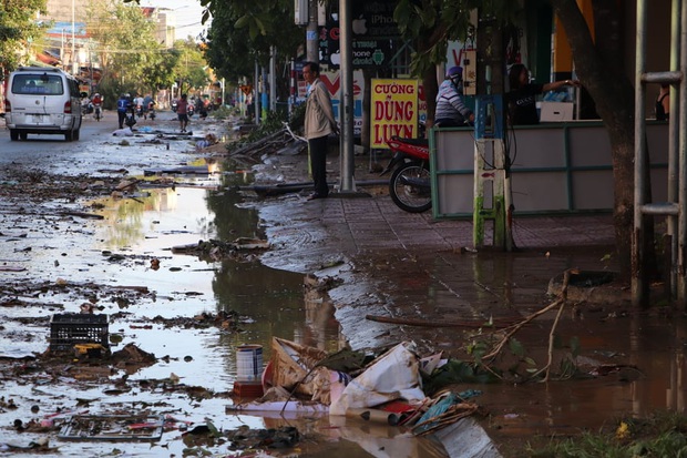 Hơn 84.000 ngôi nhà bị đổ sập, tốc mái khi bão số 9 đi qua tỉnh Quảng Ngãi - Ảnh 4. Hơn 84.000 ngôi nhà bị đổ sập, tốc mái khi bão số 9 đi qua tỉnh Quảng Ngãi - Ảnh 4.