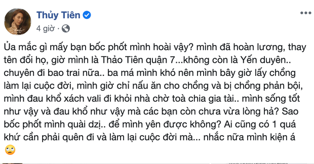 Rốt cuộc Thuỷ Tiên đã bị bóc phốt chuyện gì nhiều đến nỗi cô phải đăng status đằn mặt, đòi kiện ra toà? - Ảnh 2.