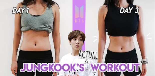 Thử chế độ siết cân của Jungkook (BTS), cô nàng Army có ngay eo thon chỉ sau vỏn vẹn 3 ngày - Ảnh 3. Thử chế độ siết cân của Jungkook (BTS), cô nàng Army có ngay eo thon chỉ sau vỏn vẹn 3 ngày - Ảnh 3.
