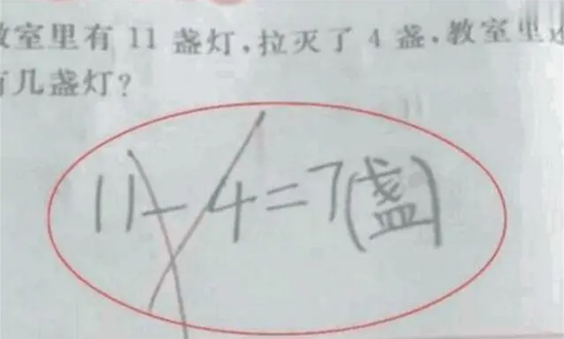 Người mẹ chắc nịch 11 - 4 = 7 là đúng, đến khi giáo viên giải thích đành ngậm ngùi thừa nhận tính sai - Ảnh 1. Người mẹ chắc nịch 11 - 4 = 7 là đúng, đến khi giáo viên giải thích đành ngậm ngùi thừa nhận tính sai - Ảnh 1.