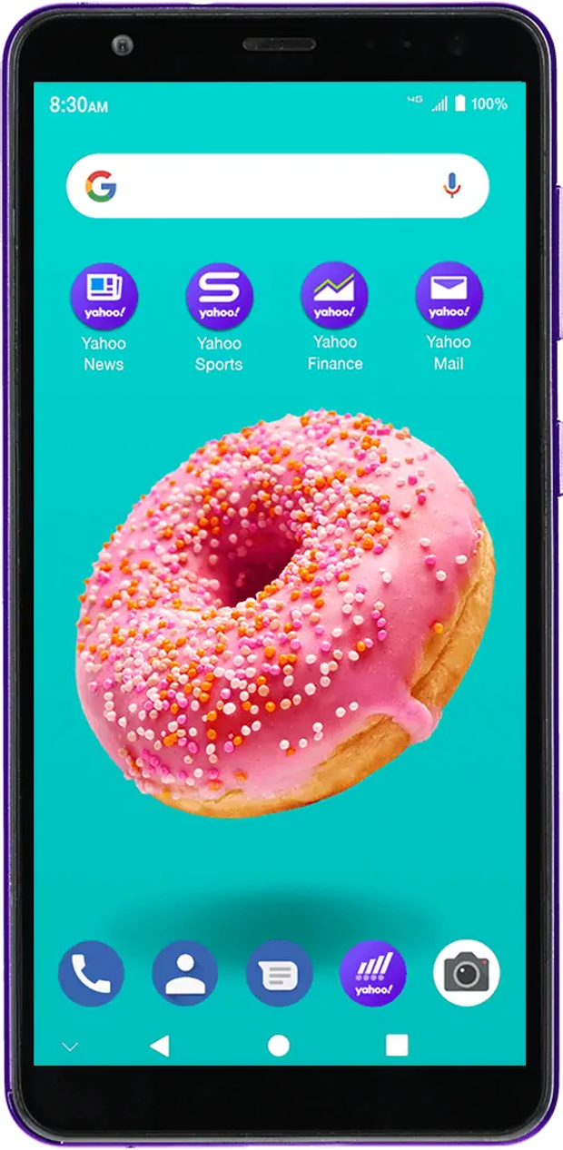 Yahoo ra mắt smartphone siêu rẻ, giá chỉ 49 USD - Ảnh 1.