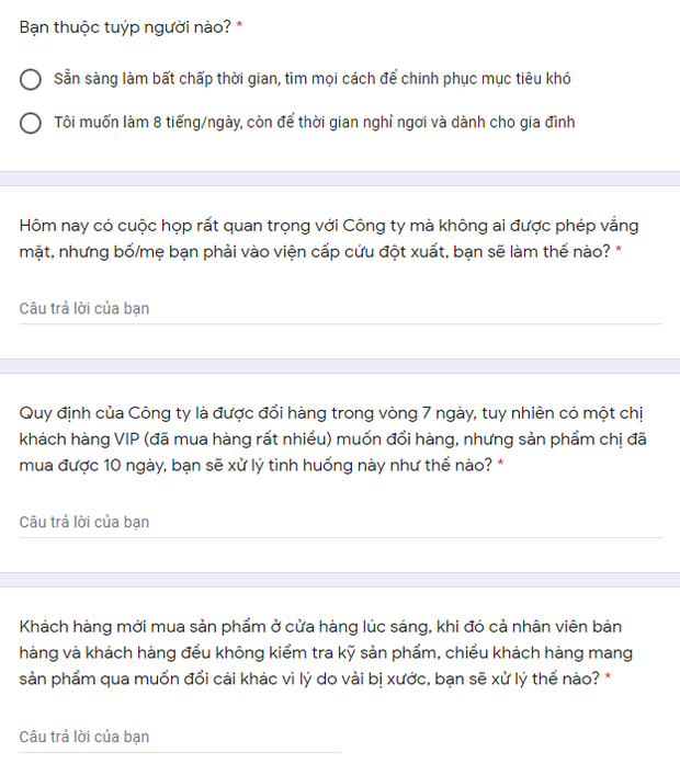 Phỏng vấn: Công ty có cuộc họp không thể vắng nhưng bố mẹ phải nhập viện, bạn sẽ làm gì?, nam sinh tỉnh bơ đáp trả cực phũ phàng - Ảnh 3.