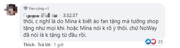 Mina Young mặc áo đôi do fan tặng Cara - NoWay nhưng lại nói là áo hãng tặng, cộng đồng tranh cãi nảy lửa - Ảnh 4.