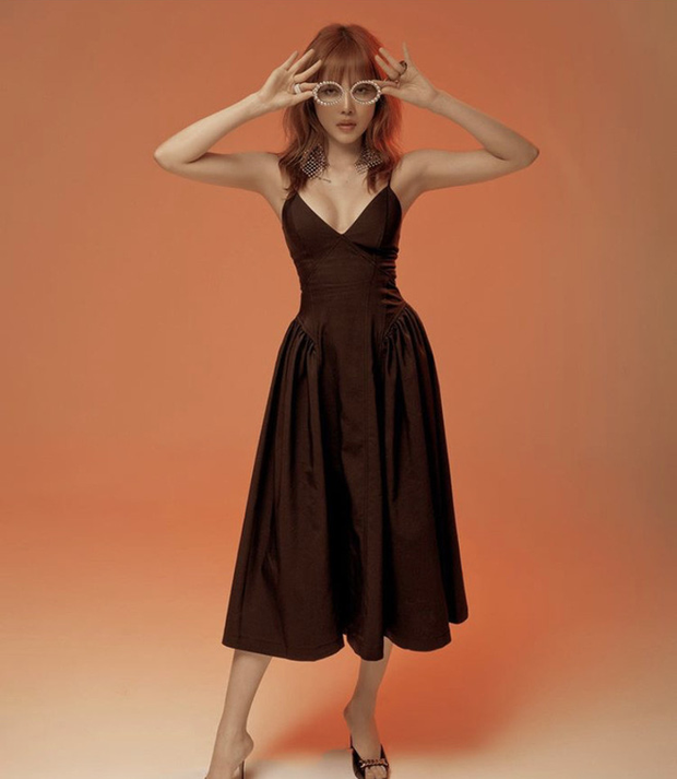 Thiều Bảo Trâm khoe ảnh đẹp hậu trường, vòng 1 cực khủng căng tràn nhưng sao nhìn cứ sai sai - Ảnh 5.