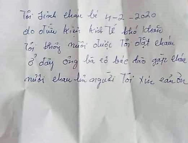 Hai Phong: An 8-month-old girl abandoned at her door with the message that I can't stand - Photo 2.