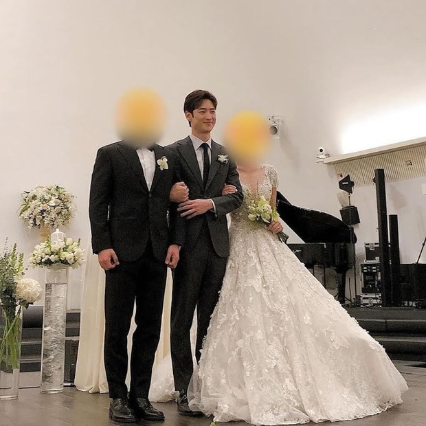 4 sao nam xứ Hàn dự đám cưới mà choán spotlight: Anh cả BTS lên top trend thế giới, Hyun Bin lộ nhan sắc thật gây choáng - Ảnh 8.