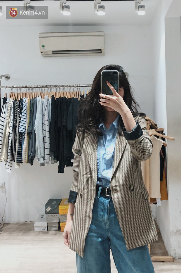 Mình đã lượn khu Đặng Văn Ngữ và tìm được khối mẫu blazer xinh, xịn để diện đón thu với giá từ 450K - Ảnh 12.