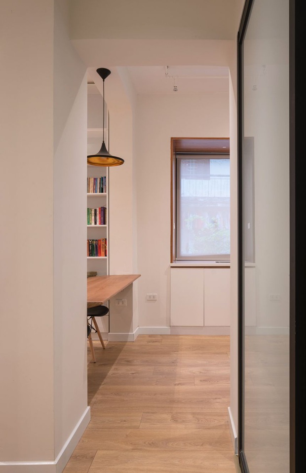 Sự lột xác ngoạn mục của căn nhà 72m2 trong khu tập thể cũ: Từ xuống cấp, lụp xụp biến hoá không khác gì chung cư cao cấp - Ảnh 9.