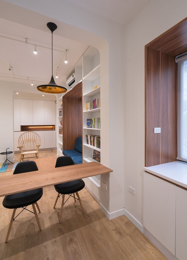 Sự lột xác ngoạn mục của căn nhà 72m2 trong khu tập thể cũ: Từ xuống cấp, lụp xụp biến hoá không khác gì chung cư cao cấp - Ảnh 15.