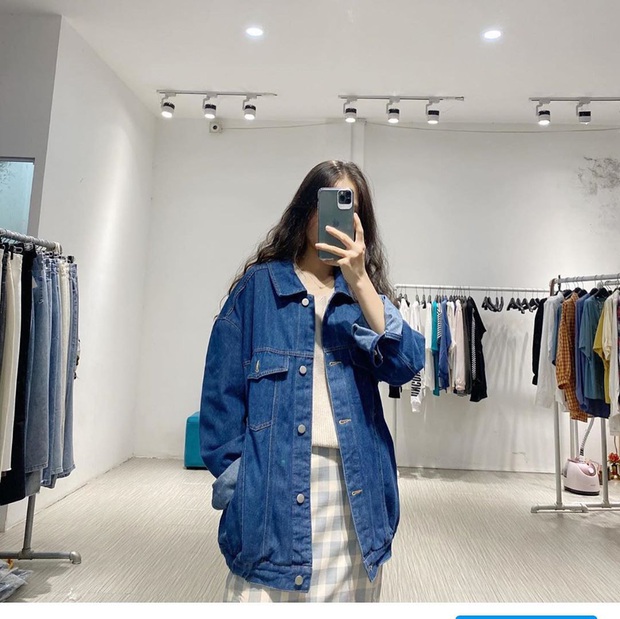 Áo khoác denim đúng là chân ái của mùa Thu, sắm về diện kiểu nào cũng vừa xinh vừa chất - Ảnh 5.