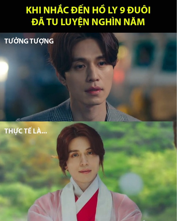 Netizen khóc thét vì Lee Dong Wook để tóc dài sến rện, quất cả cây màu hồng ở Bạn Trai Tôi Là Hồ Ly - Ảnh 6.