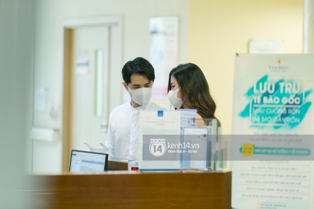 Exclusive: Dong Nhi was accompanied by her husband for a prenatal check before the date of birth, revealing the place where he would receive his first daughter - Photo 8.