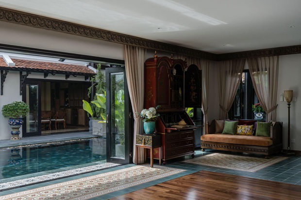 Ngôi nhà 400m2 tại Thảo Điền - Quận 2 được thiết kế từ ngôi biệt thự cổ, không gian thiên nhiên mê đắm lòng người - Ảnh 5.