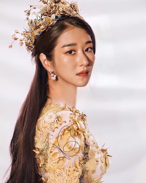 Ảnh photoshop điên nữ Seo Ye Ji gây sốt: Hóa Nữ thần Kim Ưng lộng lẫy hút hồn, sánh ngang với Địch Lệ Nhiệt Ba - Ảnh 2.